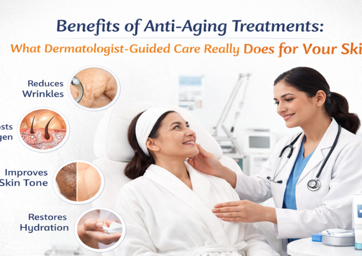 Benefits of antiaging treatment by dermatologist - Atomic Clinic