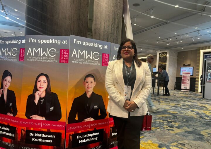 Dr. Sneha Gupta at AMWC Thailand