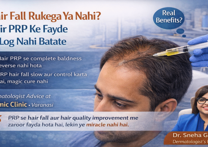 Hair fall treatment with Atomic Clinic, Varanasi
