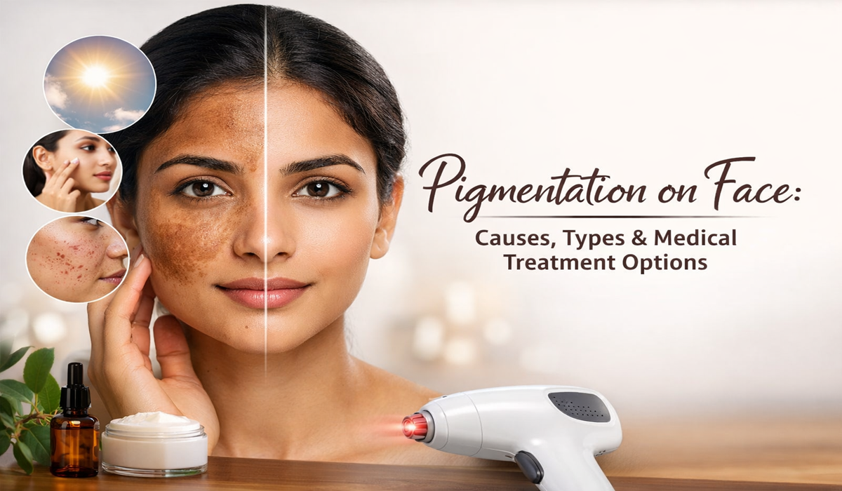 Pigmentation causes and cure - Atomic Clinic