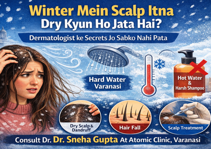 Winter scalp care - Atomic Clinic, Varanasi
