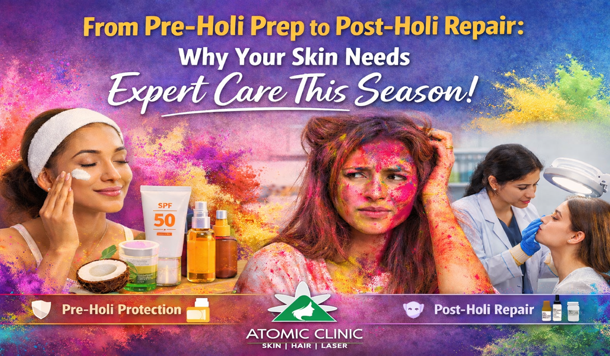Pre-Holi Prep to Post-Holi Repair - Atomic Clinic