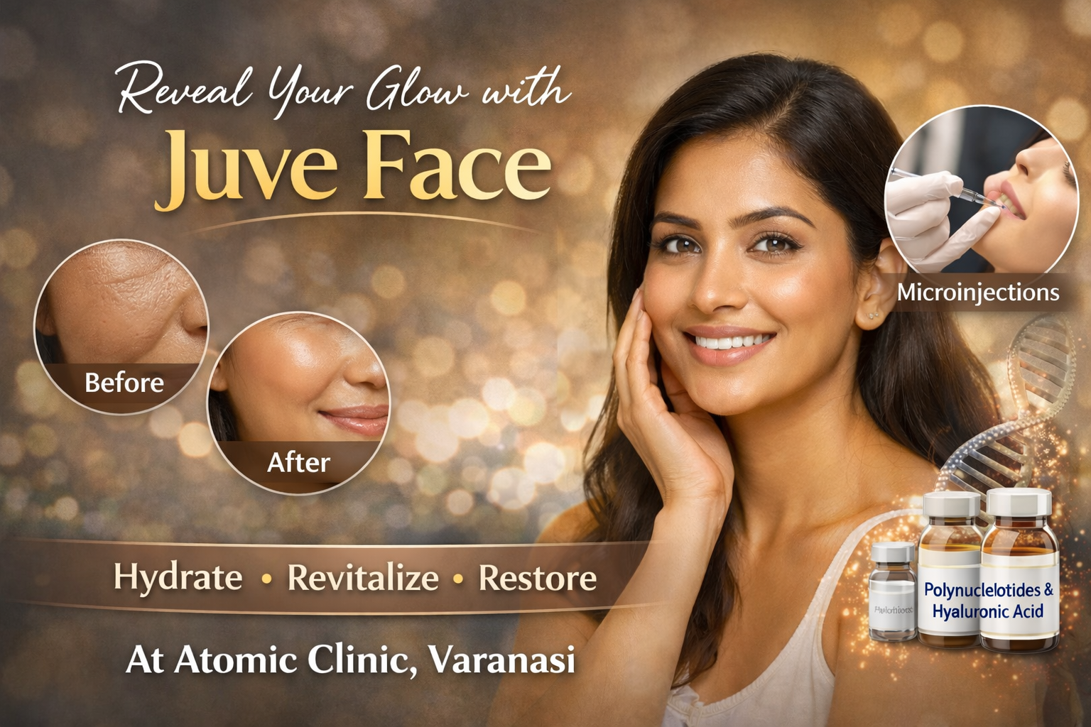 juveface atomic clinic in varanasi