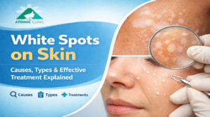 white spots on skin - atomic clinic varanasi