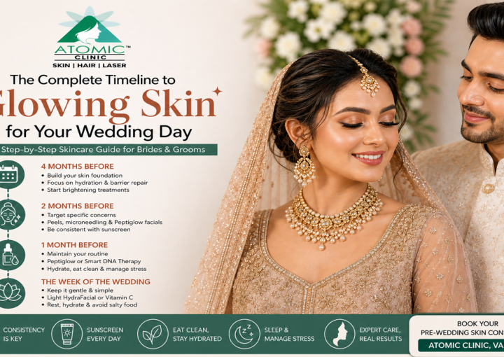 pre wedding glow atomic clinic varanasi