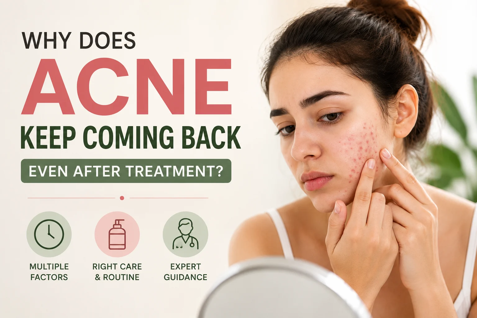acne keep coming back - atomic clinic