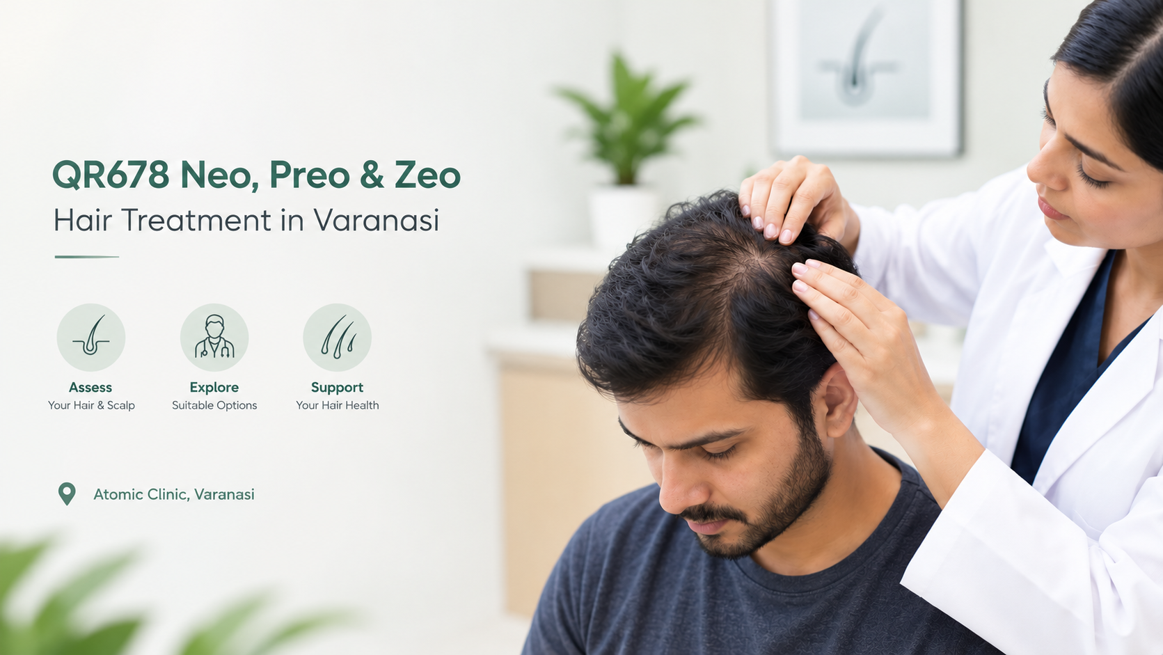QR678 Neo, Preo & Zeo Hair Treatment